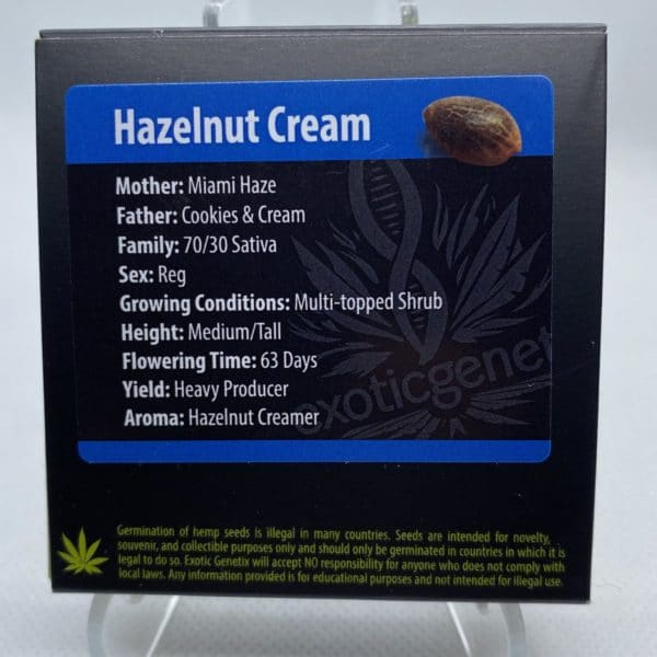 Exotic Genetix - Hazlenut Cream