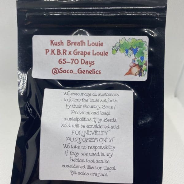 Soco Genetics - Kush Breath Louie