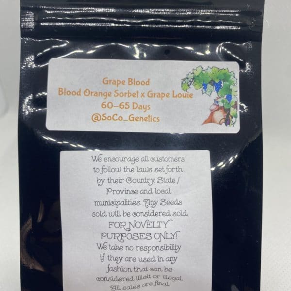 Soco Genetics - Grape Blood