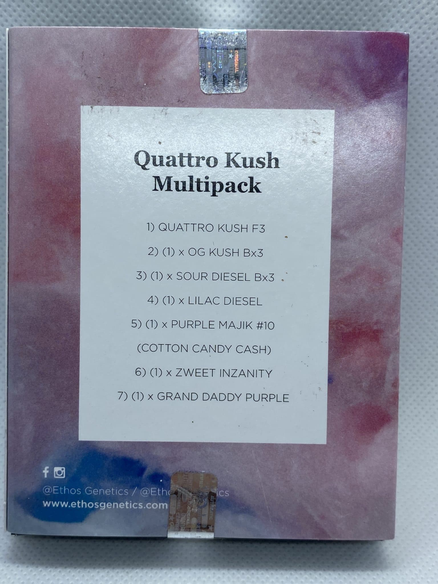 Ethos - Quattro Kush Multipack