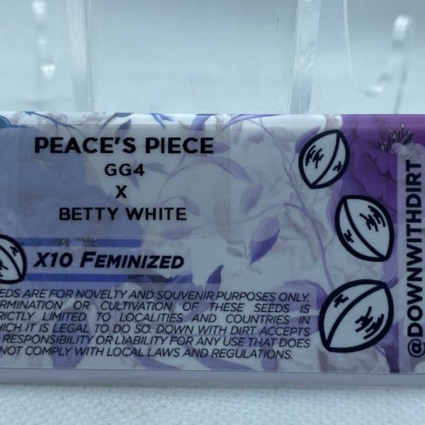 Down With Dirt - Peace's Piece