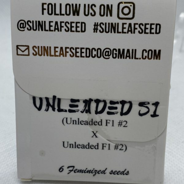 Sunleaf Seed Co - Unleaded S1