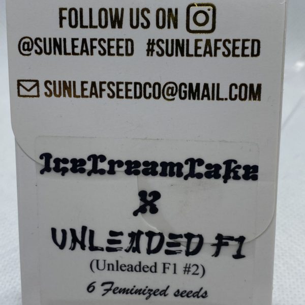 Sunleaf Seed Co - Ice Cream Cake x Unleaded F1