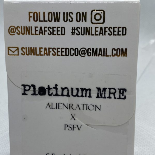 Sunleaf Seed Co - Platinum MRE