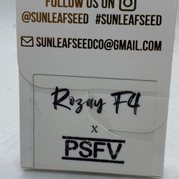 Sunleaf Seed Co - Rozay F4 x PSFV