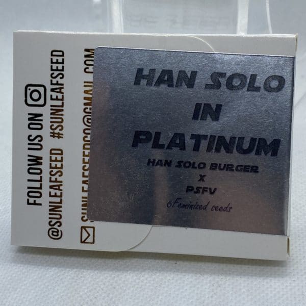 Sunleaf Seed Co - Han Solo in Platinum