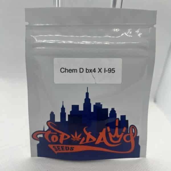 Top Dawg Seeds - Chem D Bx4 x I-95