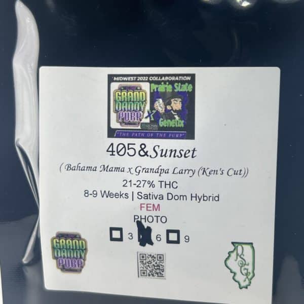 Prairie State Genetix/Grand Daddy Purp - 405 & Sunset