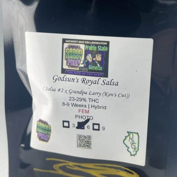 Prairie State Genetix/Grand Daddy Purp - Godsun's Royal Salsa