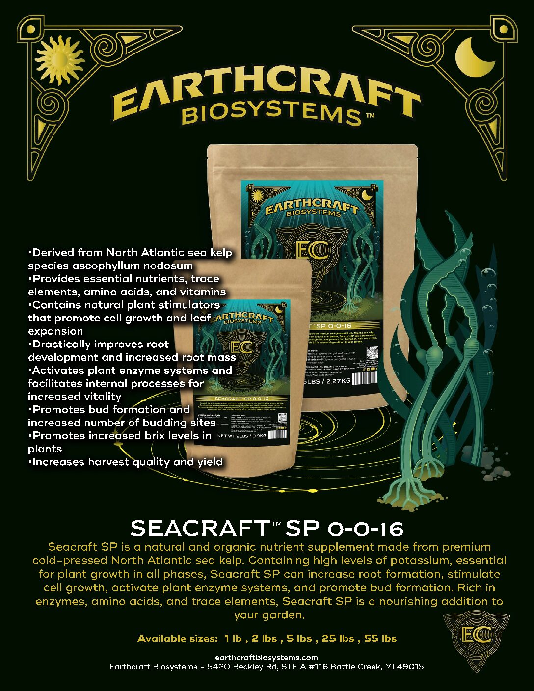 Earthcraft Biosystems - SEACRAFT SP 0-0-16 - Image 2