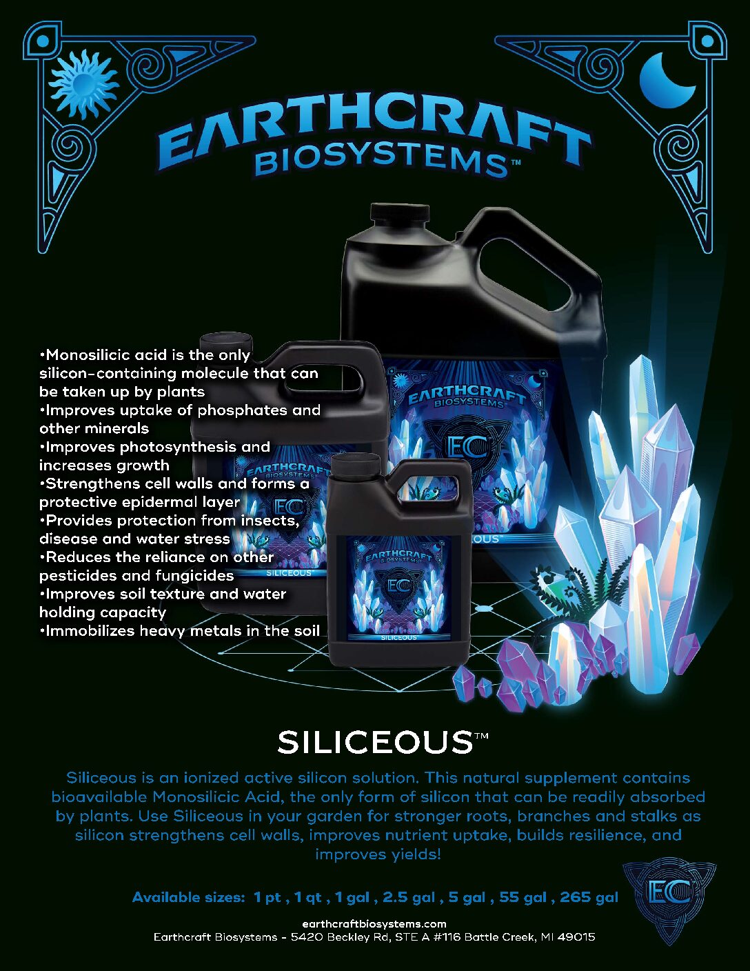 Earthcraft Biosystems - SILICEOUS (Liquid Silica) - Image 2