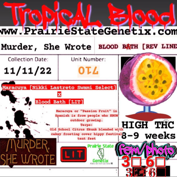 Prairie State Genetix/LIT - Tropical Blood
