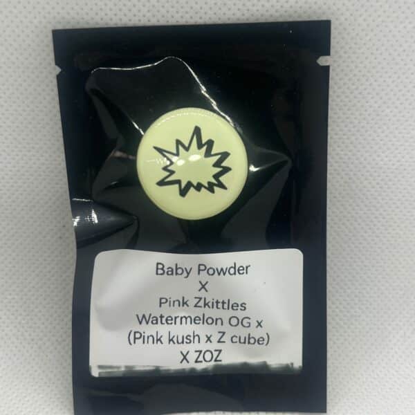 Sheeesh - Baby Powder x Pink Zkittles
