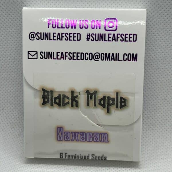 Sunleaf Seed Co - Black Maple x Oaxacan (fem)