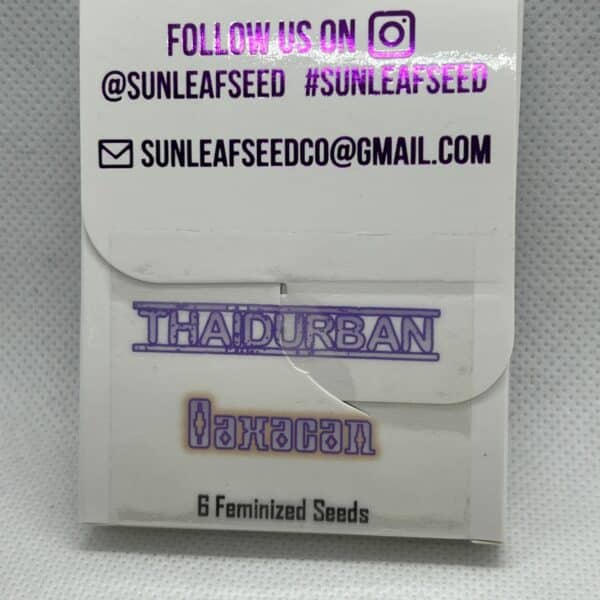 Sunleaf Seed Co - Thai Durban x Oaxacan (fem)