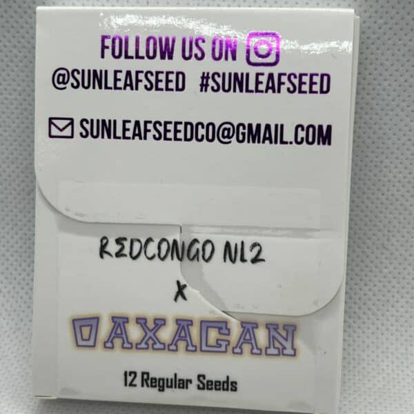 Sunleaf Seed Co - Red Congo NL2 x Oaxacan
