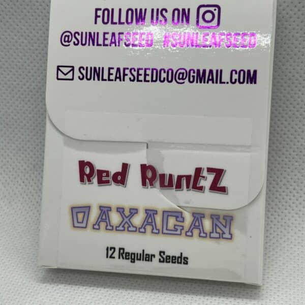 Sunleaf Seed Co - Red Runtz x Oaxacan