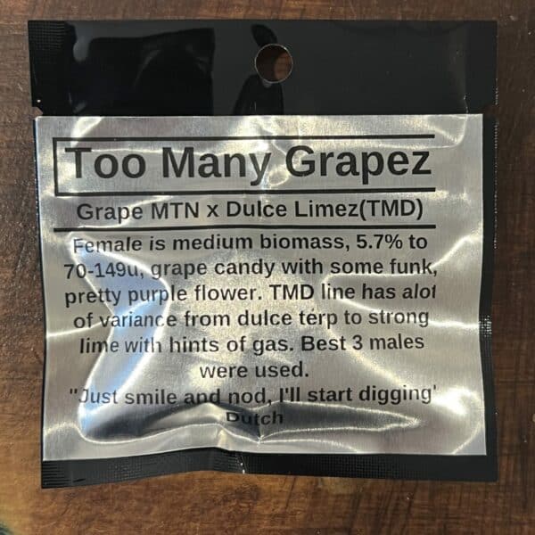 MTS Farms - Too Many Grapez
